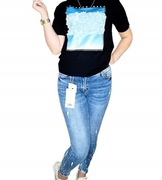 Piękne Jeansy damskie M.Sara, push-up