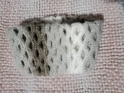 Komin/otulacz robiony na szydełku 