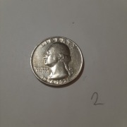 Quarter dollar 1/4 dolara P bicentennial 1776-1976 (2) 25 centów