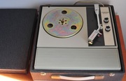 Stary walizkowy gramofon Turnier Eksklusiv