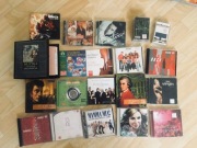Płyty CD z muzyką, kasety do radia