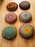 Poduszka z łuską gryki do Jogi Medytacji Odpoczynku