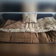 Pościel wełniana, podkład, kołdra, poduszka