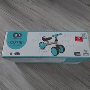 Rowerek biegowy Kinderkraft, jeździk lekki Cutie regulowany 12+, 