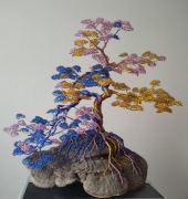 Drzewko bonsai z drutu