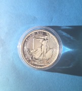 moneta britannia 2019, 1 uncja srebra Ag999