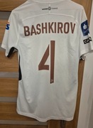 Koszulka meczowa matchworn Zagłębie Lubin J.Baszkirow z autografami