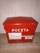 Skrzynia pocztowa Poczta Polska z kluczem 