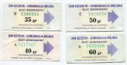 Bilet ZKM Szczecin - 36gr, 40gr, 50gr, 60gr - reklama