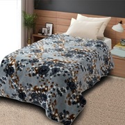 Koc akryl 160x200 AKRYLOWY gładki ciepły NARZUTA 