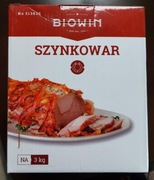 Szynkowar 3 kg + termometr + woreczki + przepisy