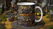 Factorio gra prezent dla gracza geeka kubek ceramiczny