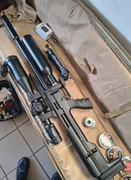 Karabinek PCP Snowpeak M60b 5,5mm luneta Spina optic gen II 6-24x50 ffp