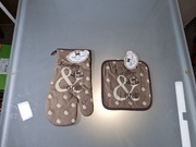 Rękawica i Podkładka/Chwytak Kuchenny Coffee Cream