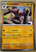 Conkeldurr TWM 105 - COSMOS HOLO ze stampem Play! Pokemon (Prize Pack) 