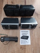 Sprzedam 4x głośniki samochodowe + korektor -wzmacniacz Pyramid SE705 CD