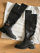 Kozaki skóra naturalna Zara 37