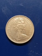 10 New Pence 1976 rok Anglia