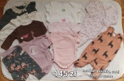 Ubranka dziecięce 50-56, 0-3 miesiące