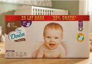 Pieluszki Dada Extra Care Rozmiar 4 116 szt. Darmowa wysyłka Smart