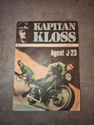 Komiks Kapitan Kloss Agent J-23 Nr1