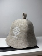 CZAPKA DO SAUNY 100% NATURALNA