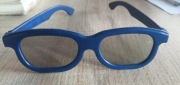 Okulary 3D pasywne, niebieskie (30)