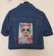 Kurtka dżinsowa krótki rękaw 