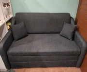 Sofa rozkładana (bez kota) 2 osobowa z pojemnikiem na pościel