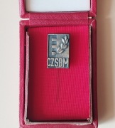 Odznaka CZSBM - brązowa, w oryginalnym etui, stan kolekcjonerski.