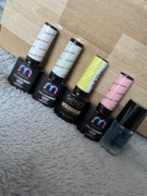 Zestaw lakierów hybrydowych + oliwka do skórek 