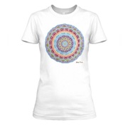 T shirt koszulka damska z obrazem mandali