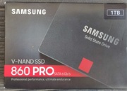 NOWY! Samsung 860 PRO 1TB dysk SSD 2,5" SATA III MLC fabryczne plomby