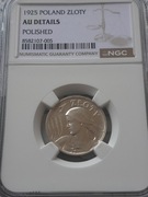 161. 1 złoty 1925 Żniwiarka Londyn NGC