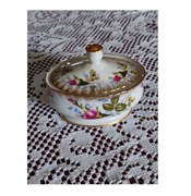 vintage retro prl cukiernica bomboniera porcelana Chodzież Iwona Złota Róża
