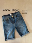 Damskie szorty Tommy Hilfiger – klasyczny niebieski denim