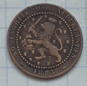 #1294 Holandia 1 cent 1883