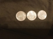 20 zł złote kłosy wieżowiec 73,74,76