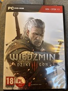 Gra wiedźmin dziki gon na DVD płyta