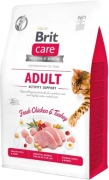BRIT Care Activity Support z kurczakiem i indykiem 400 g karma dla kotów