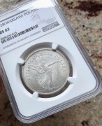 NIKE 1928r. NGC MS62 (piękny, czysty egzemplarz)