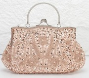 Kopertówka wizytowa cekiny styl vintage