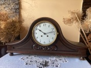 Zegar LENZKIRCH 1923 Graham zadbany okazały dąb eklektyczny secesja loft