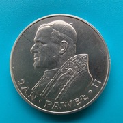 1000 złotych 1982 Jan Paweł II  Srebro  Ładna