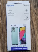 zestaw 3x Etui Araree M Cover do Samsung Galaxy M53 5G clear bezbarwne