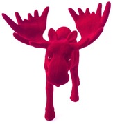 DUŻY CZERWONY RENIFER 28 cm DEKORACJA OZDOBA ŚWIĄTECZNA Figurka