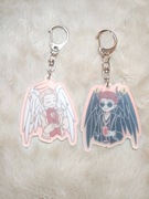 Breloki akrylowe Good Omen