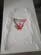 Bluzka damska długi rękaw guess rozmiar xs kolor biały 