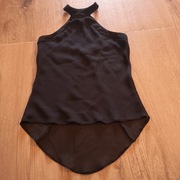 Bluzka ze stójką TOPSHOP 36 ozdobne plecy