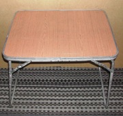 Stolik turystyczny składany. PRL.